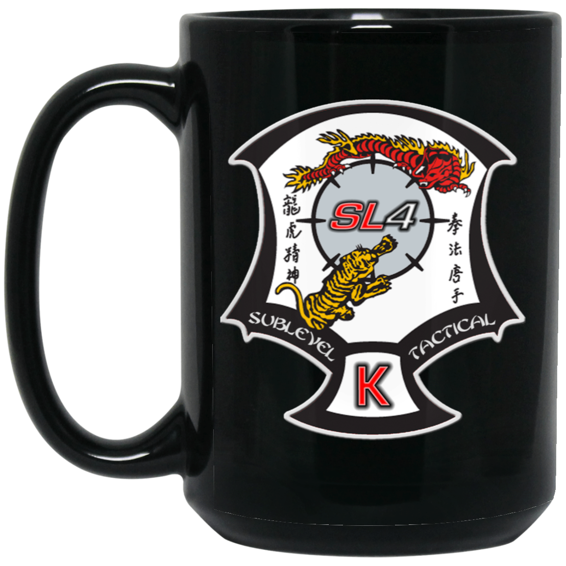 STK 15oz Black Mug