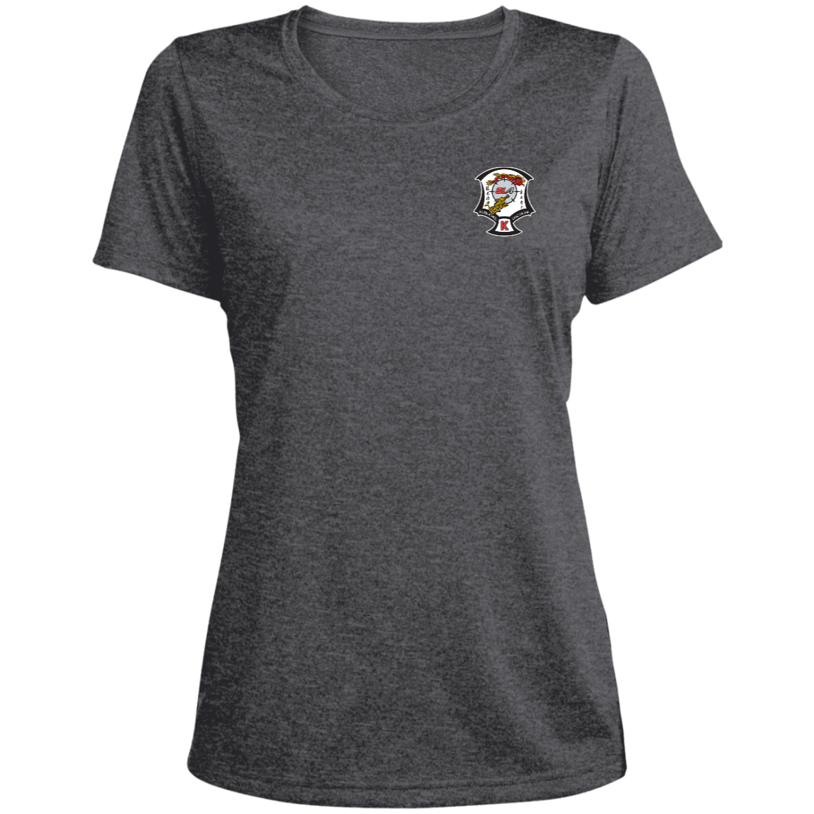 STK Ladies' Heather Scoop Neck Performance Tee