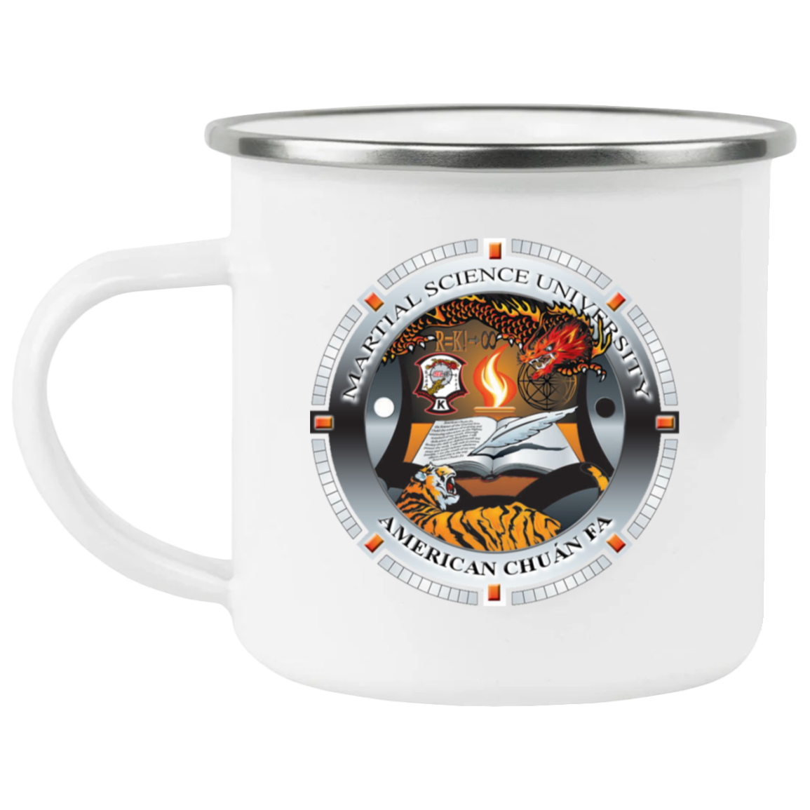 MSU Enamel Camping Mug