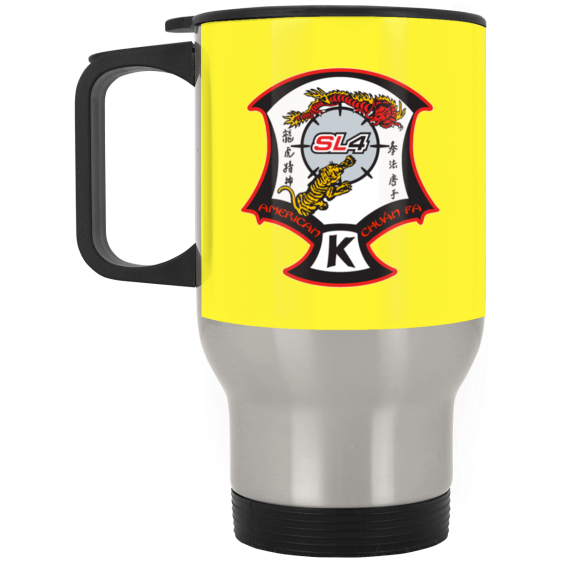 ACF Silver Stainless Travel Mug